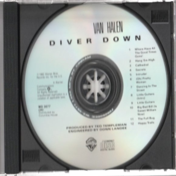VAN HALEN - DIVER DOWN - 1982 AUDIO CD - Picture 2 of 5